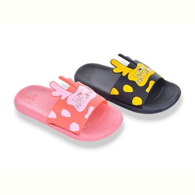 Шлепанцы Super Gear 01-758 black-pink mix