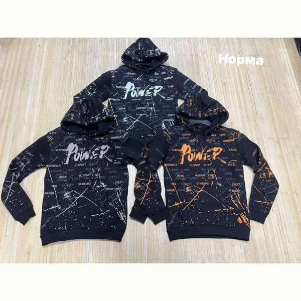 Худи Navas NW143 black-orange