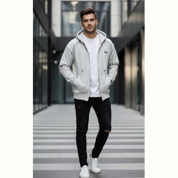 Кофта спорт Little Secret K1006 l.grey