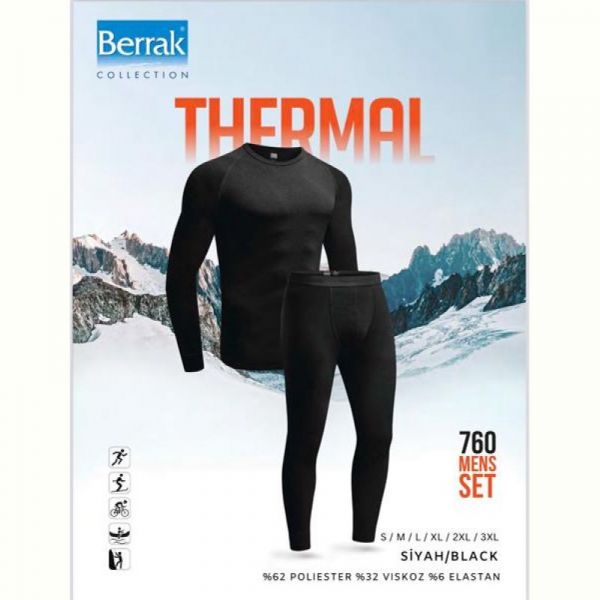 Термобелье Disneyopt 760 black (S-XL)