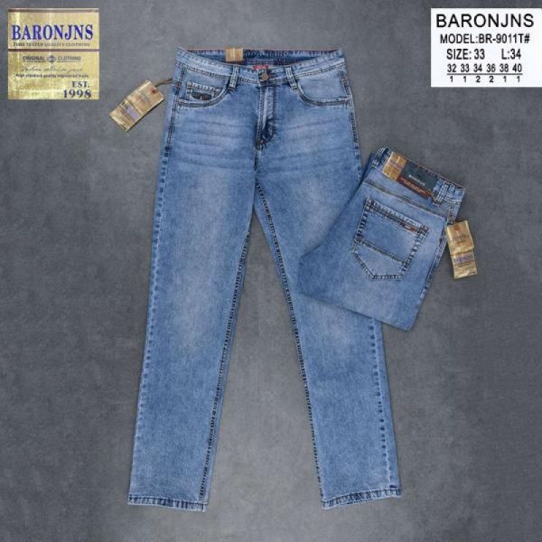 Джинсы Baron Jeans BR9011 l.blue