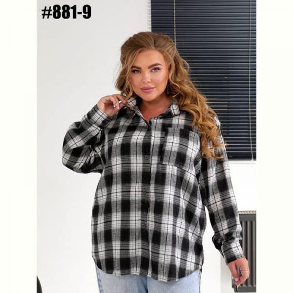 Рубашка BAT 881-9 black