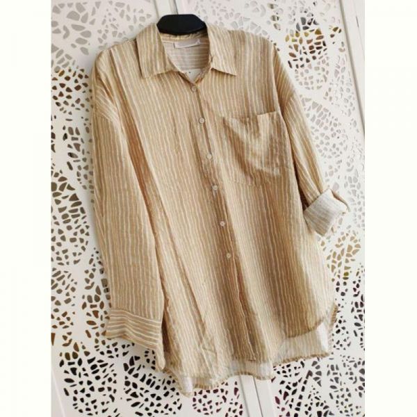 Рубашка Lora LR1255 beige