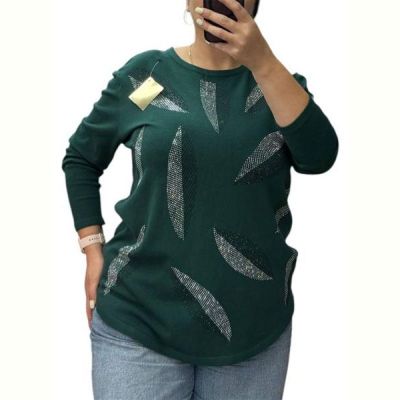 Свитер LeVisha 25221 green