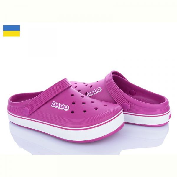 Кроксы Dago Dago 419 ягідний