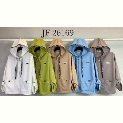 Кофта спорт Immei JF26169 green