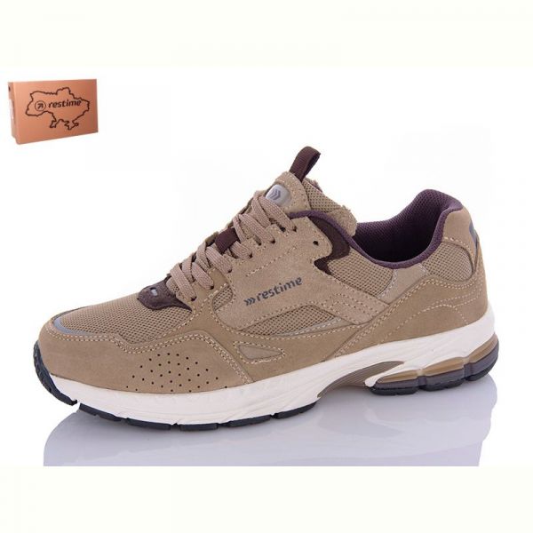 Кроссовки Restime HMB24068 brown
