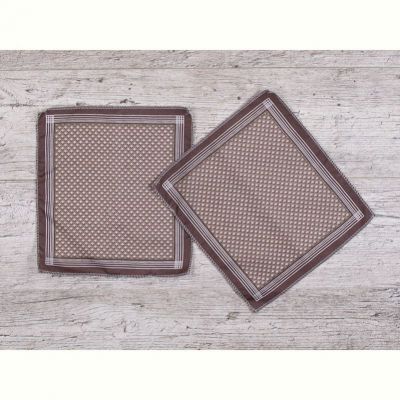 Носовой платок Shawls S012-17 brown