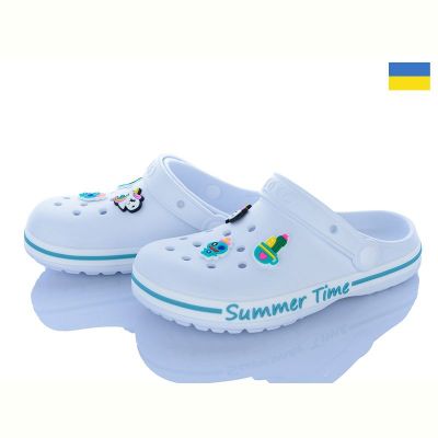 Кроксы Golden Lion N328 білий