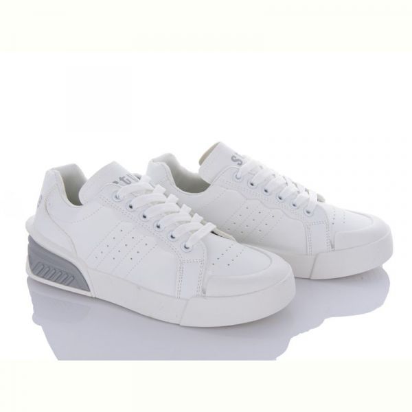 Кроссовки Violeta 143-38 white-grey