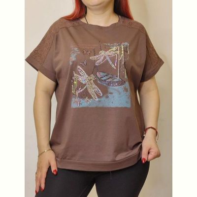 Футболка Kosta KS106 brown