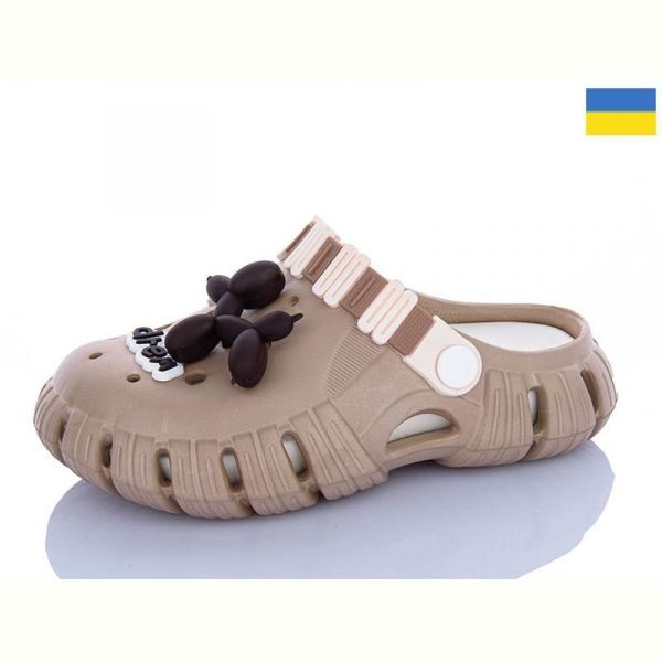 Кроксы Gipanis Гіпаніс Д012 мокко