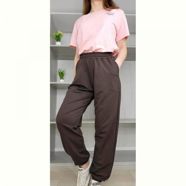 Штаны спорт Sport style 1023 brown-old-3