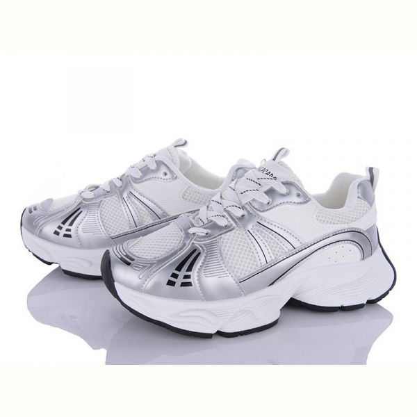 Кроссовки Violeta 136-24 silver