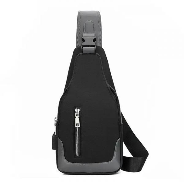 Бананка Fashion Bag PD288-3 black-grey