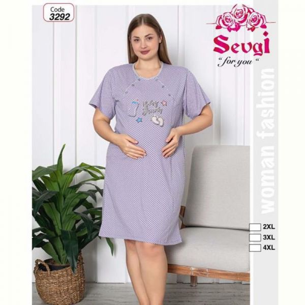 Ночнушка Disneyopt 3292 lilac