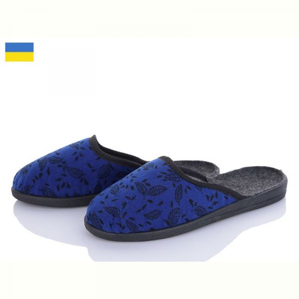 Тапочки Vladimir Луцьк N8 синій листок