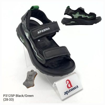 Босоножки Apawwa ApB-P3125P black-green