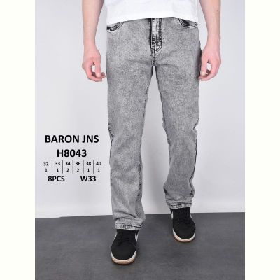 Джинсы God Baron H8043 grey