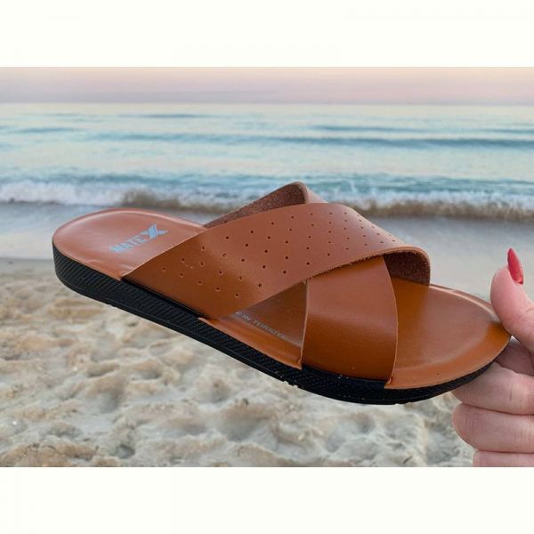 Шлепанцы Malibu MKD1387 camel