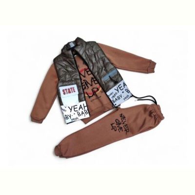 Костюм спорт Malibu2 2520 brown-khaki