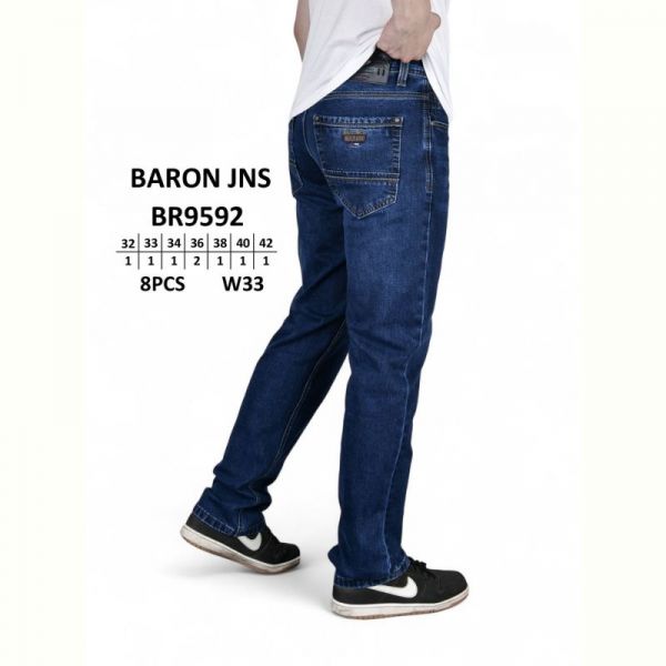 Джинсы God Baron BR9592 blue