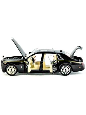 G458901-DC24102 Металева машинка 1:24 Rolls-Royce Phantom 3 кольори інерція, світло, звук