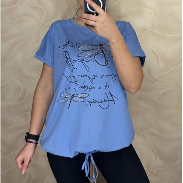 Футболка LeVisha 25306 l.blue