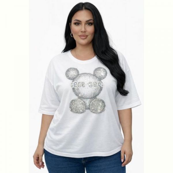 Футболка Elena&Vika 25102 white