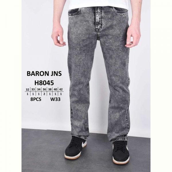 Джинсы God Baron H8045 grey