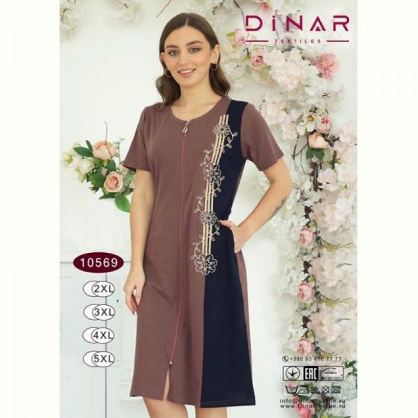Халат Annet DO-D10569 brown