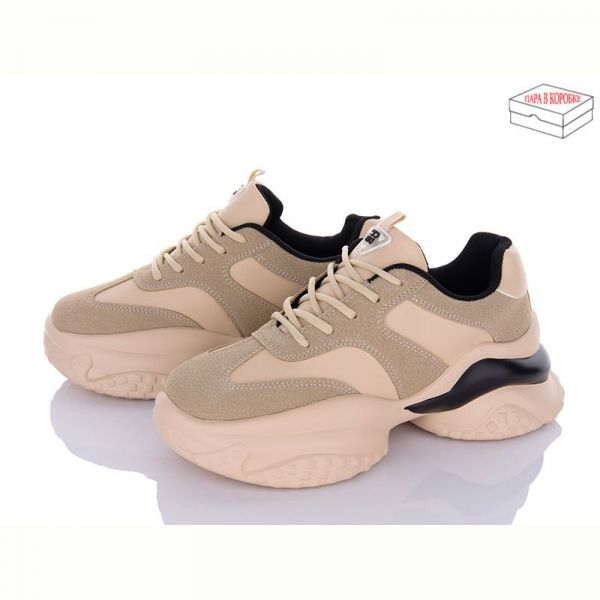 Кроссовки Ailaifa 8118 apricot-black