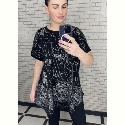 Футболка LeVisha 25010 black