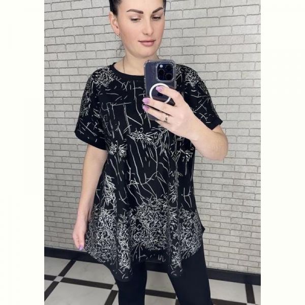 Футболка LeVisha 25010 black