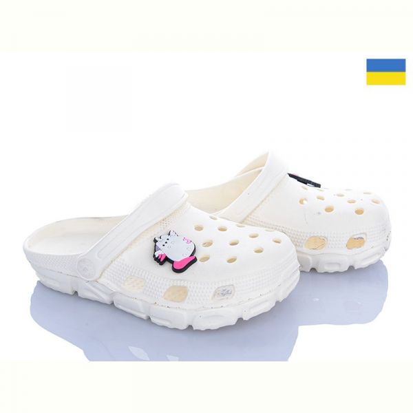 Кроксы Inblu 301 молочний