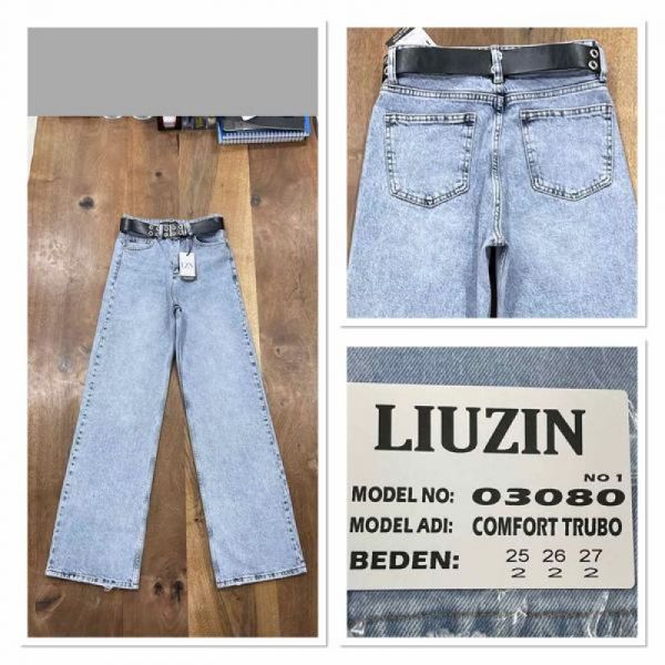 Джинсы Maxim Jeans 03080-1 l.blue