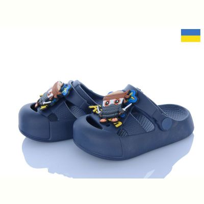 Кроксы Golden Lion 336 т.синій