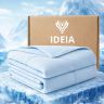 Одеяло летнее охлаждающее полуторное 140х210  см IDEIA для жарких ночей и ночной потливости, дышащее, мягкое, лёгкое, трикотажное