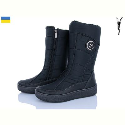Сапоги Львов База Paolla N274 чорний