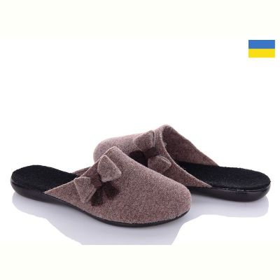 Тапочки Klerotex N123 коричневий