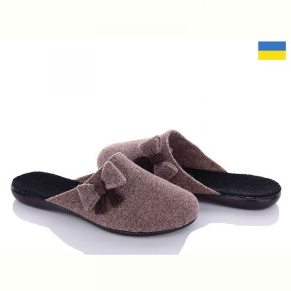 Тапочки Klerotex N123 коричневий
