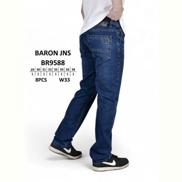 Джинсы God Baron BR9588 blue