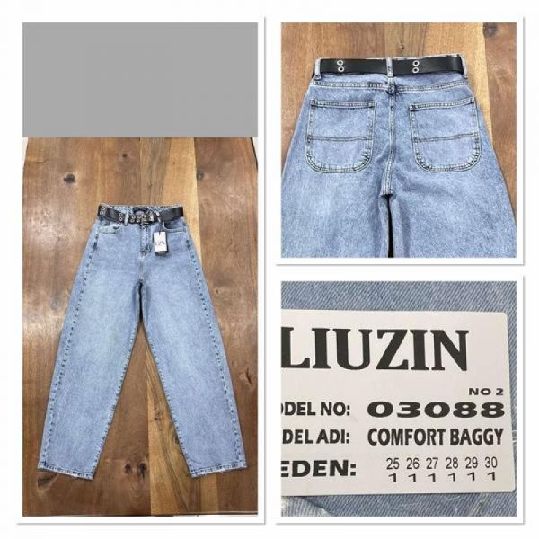 Джинсы Maxim Jeans 03088-2 l.blue