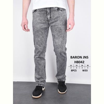 Джинсы God Baron H8042 grey