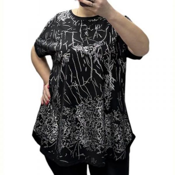 Футболка Elena&Vika 25010 black