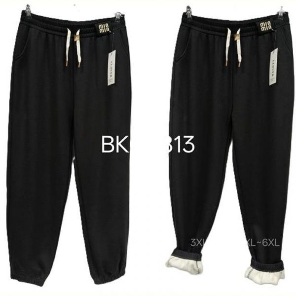 Штаны спорт Anion BKQ8813 black
