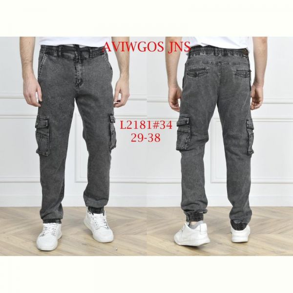 Джинсы God Baron L2181 black