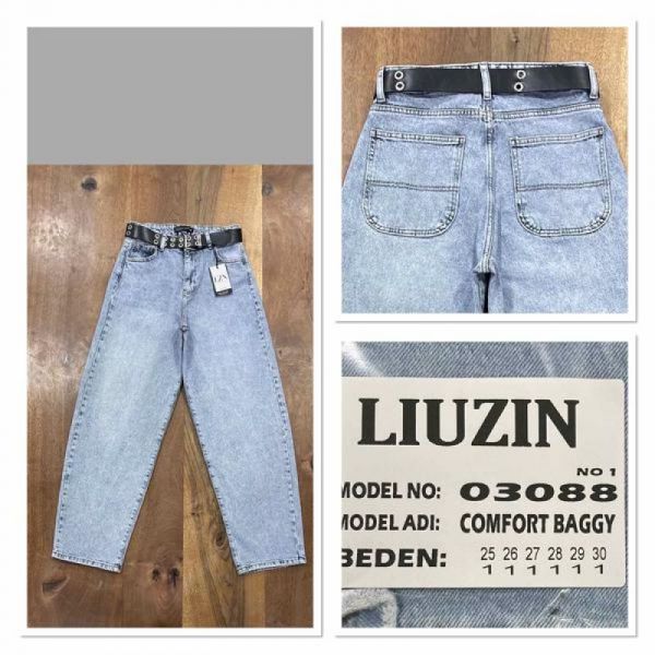 Джинсы Maxim Jeans 03088-1 l.blue