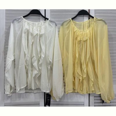 Блузка DIVO D567 yellow