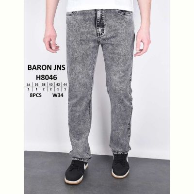 Джинсы God Baron H8046 grey